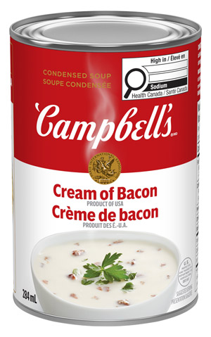 Campbell's® Condensed Cream of Bacon Soup